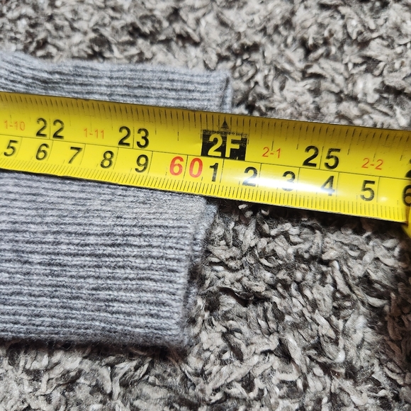 Quince Heather Gray Cashmere Cardigan Size Small - Picture 14 of 15